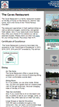 Mobile Screenshot of cavesrestaurant.com